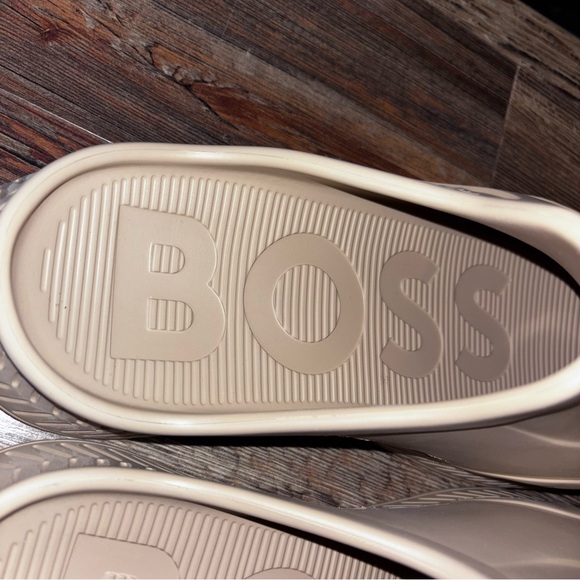Hugo Boss 50474973 Titanium-R Slid_rb Men\'s Clogs Sandals Beige Slider Shoes 7 main image 6